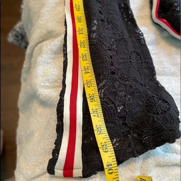 SURF GYPSY Flare Crochet Pants Cover Up.Size L - Picture 11 of 11